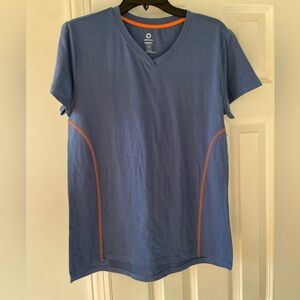 💕 NWOT Greenlayer Women Blue Moisture Wicking T-shirt